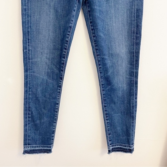 COH Citizens of Humanity Rocket Crop High Rise Skinny Jeans Size 25 released hem - Picture 8 of 14